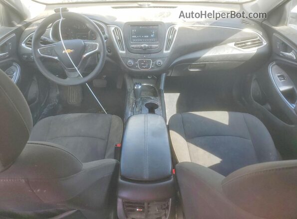 1G1ZD5ST3JF268256 2018 CHEVROLET MALIBU White Dashboard view