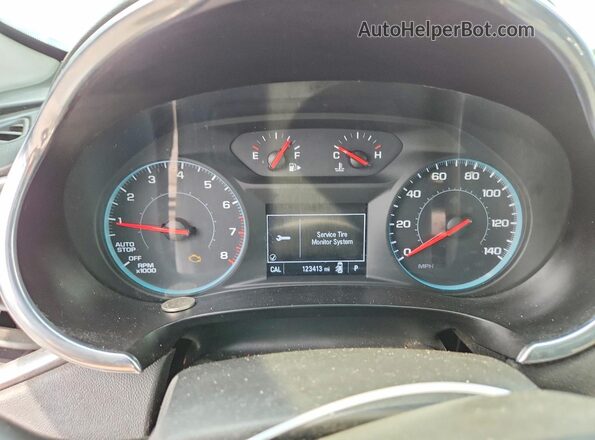 1G1ZD5ST3KF176274 2019 CHEVROLET MALIBU Black Vista del cuadro de instrumentos