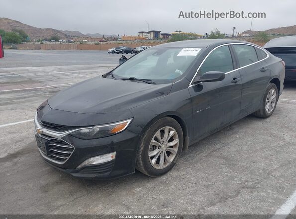 1G1ZD5ST3KF190644 2019 CHEVROLET MALIBU Black წინა მარცხენა ხედი სამი მეოთხედიდან