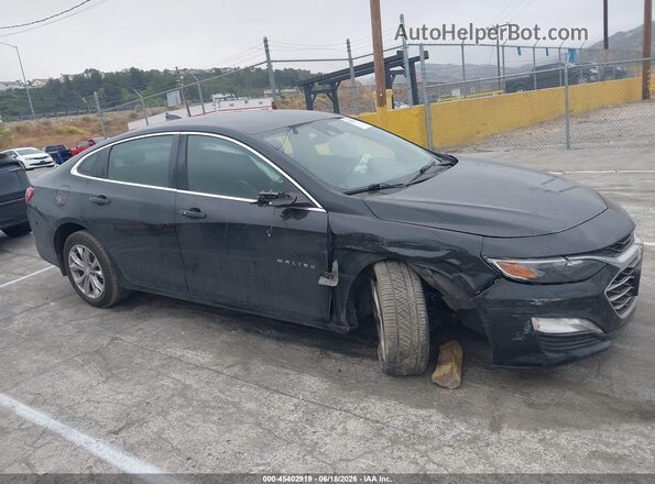 1G1ZD5ST3KF190644 2019 CHEVROLET MALIBU Black უკანა სალონის ხედი