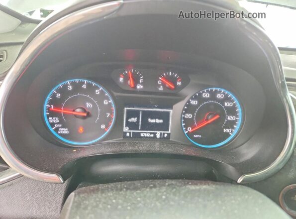 1G1ZD5ST3LF035318 2020 CHEVROLET MALIBU Серебряный Вид щитка приборов