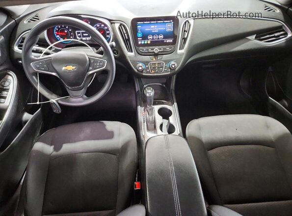 1G1ZD5ST3LF035318 2020 CHEVROLET MALIBU Серебряный Вид панели приборов