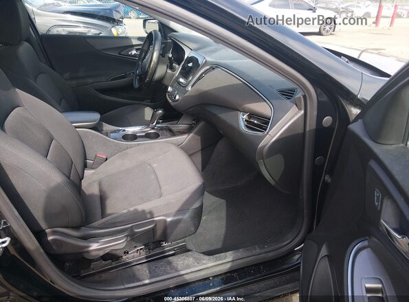 1G1ZD5ST3LF088343 2020 CHEVROLET MALIBU Black წინა სალონის ხედი