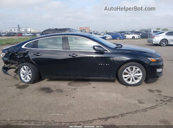 1G1ZD5ST3LF088343 2020 CHEVROLET MALIBU Black უკანა სალონის ხედი