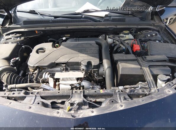 1G1ZD5ST3LF088343 2020 CHEVROLET MALIBU Black უკანა ხედი