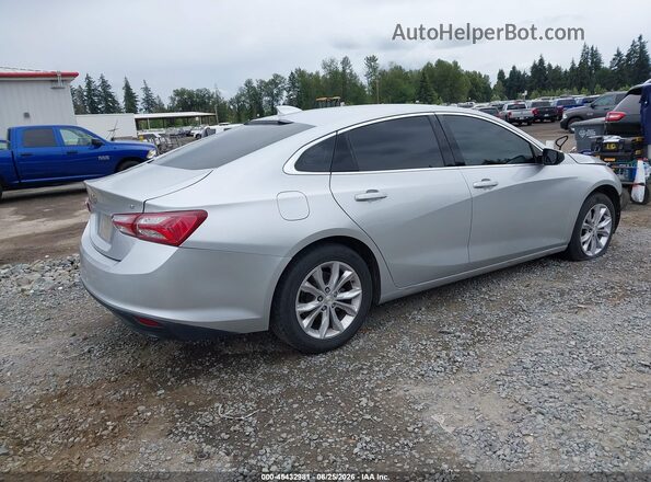 1G1ZD5ST3LF092859 2020 CHEVROLET MALIBU Silver Հետևի աջ