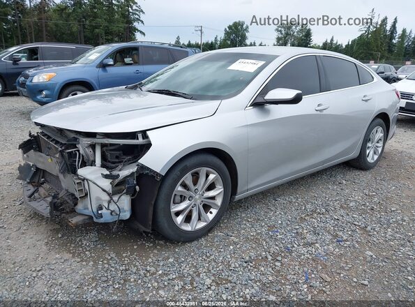 1G1ZD5ST3LF092859 2020 CHEVROLET MALIBU Silver Առջևի ձախ երեք քառորդ տեսարան