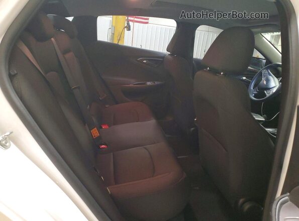 1G1ZD5ST3LF110101 2020 CHEVROLET MALIBU White Rear seats view