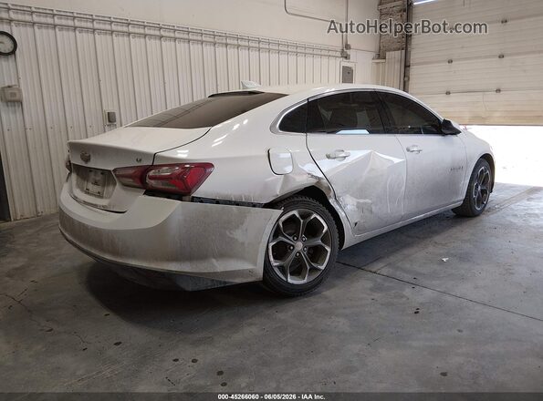 1G1ZD5ST3LF111068 2020 CHEVROLET MALIBU White Rear right