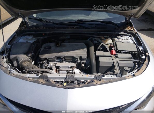 1G1ZD5ST3MF031822 2021 CHEVROLET MALIBU Silver Widok z tyłu