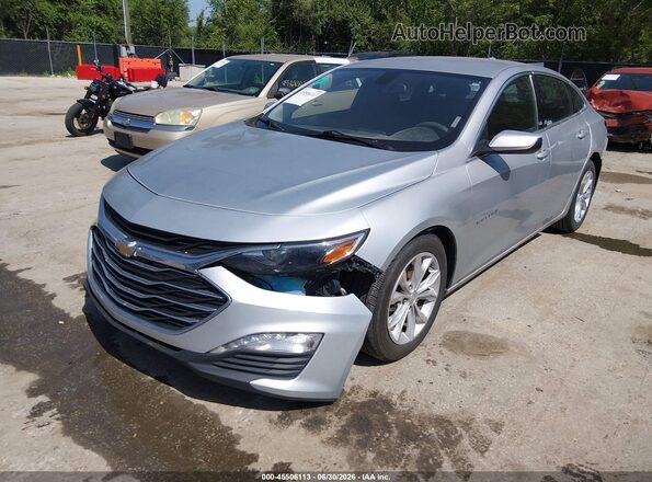 1G1ZD5ST3MF031822 2021 CHEVROLET MALIBU Silver Widok z przodu