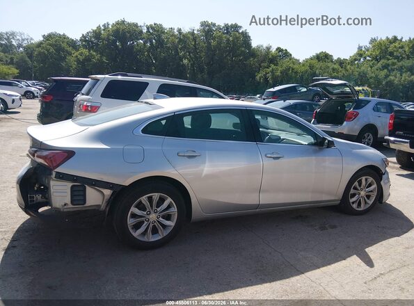 1G1ZD5ST3MF031822 2021 CHEVROLET MALIBU Silver Widok wnętrza z tyłu