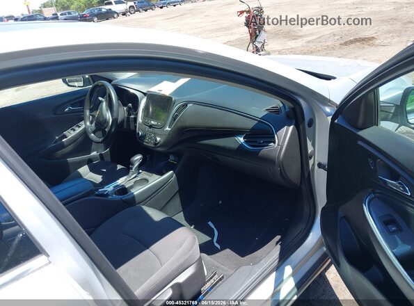1G1ZD5ST3MF077537 2021 CHEVROLET MALIBU Silver Вид салону спереду