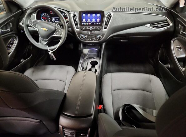 1G1ZD5ST3NF110070 2022 CHEVROLET MALIBU Black Vista del salpicadero