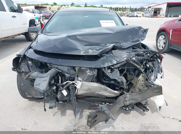 1G1ZD5ST3NF140802 2022 CHEVROLET MALIBU Черный Вид спереди