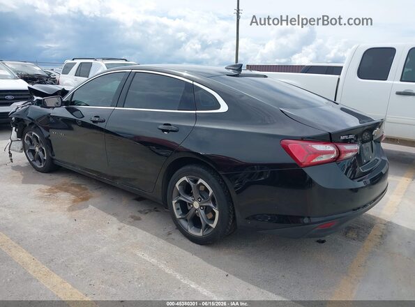 1G1ZD5ST3NF140802 2022 CHEVROLET MALIBU Черный Задняя левая четверть