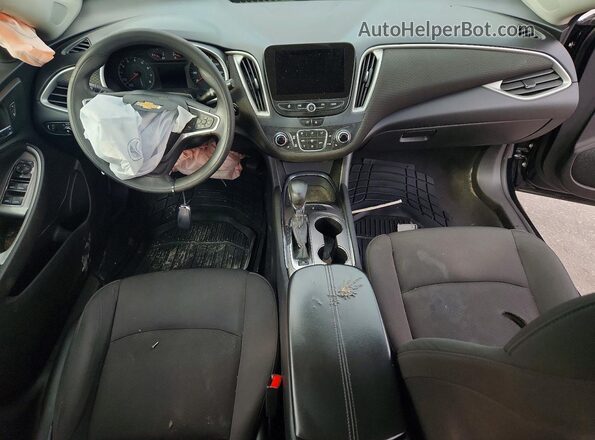 1G1ZD5ST3NF156532 2022 CHEVROLET MALIBU Black Dashboard view