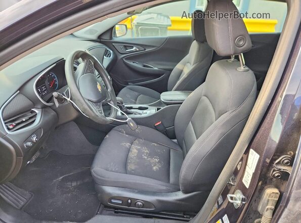 1G1ZD5ST3PF236061 2023 CHEVROLET MALIBU Black Front interior view