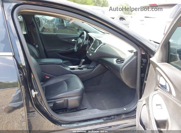 1G1ZD5ST4JF106085 2018 CHEVROLET MALIBU Black Вид салону спереду