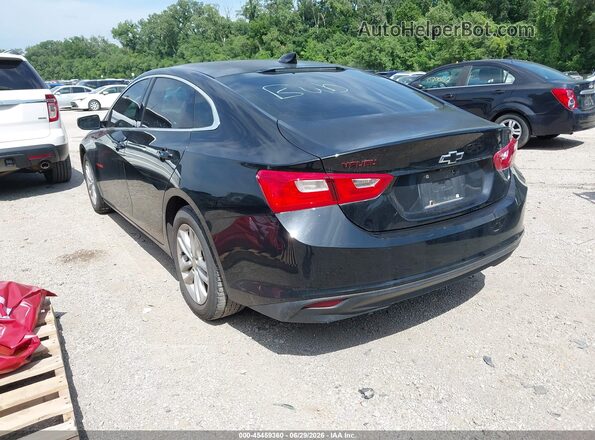 1G1ZD5ST4JF106085 2018 CHEVROLET MALIBU Black Задня ліва чверть