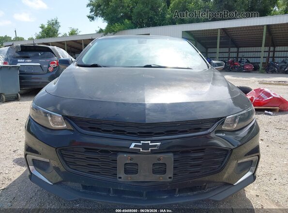 1G1ZD5ST4JF106085 2018 CHEVROLET MALIBU Black Вид спереду