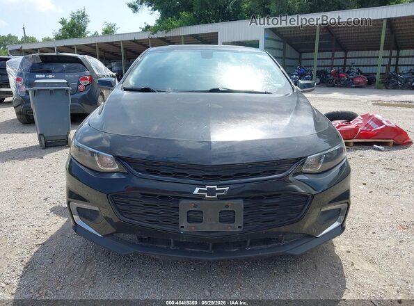 1G1ZD5ST4JF106085 2018 CHEVROLET MALIBU Black Вид щитка приладів