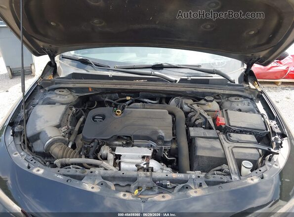 1G1ZD5ST4JF106085 2018 CHEVROLET MALIBU Black Вид ззаду