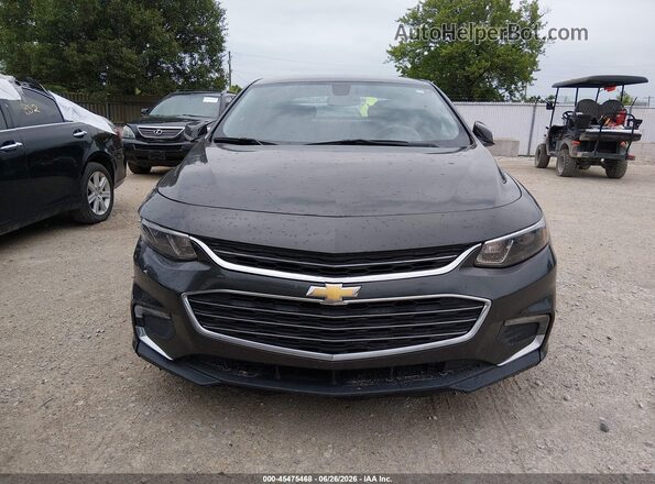 1G1ZD5ST4JF122027 2018 CHEVROLET MALIBU Gray Vista del cuadro de instrumentos