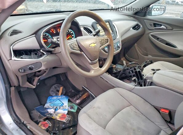 1G1ZD5ST4JF122433 2018 CHEVROLET MALIBU Black Առջևի վահանակի տեսք