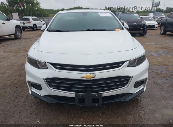 1G1ZD5ST4JF156548 2018 CHEVROLET MALIBU White ხელსაწყოთა პანელის ხედი