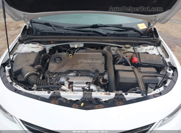 1G1ZD5ST4JF156548 2018 CHEVROLET MALIBU White უკანა ხედი