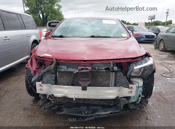 1G1ZD5ST4JF167159 2018 CHEVROLET MALIBU Красный Вид щитка приборов