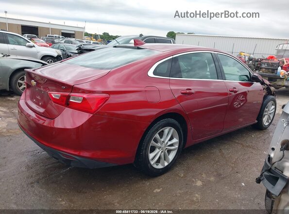1G1ZD5ST4JF167159 2018 CHEVROLET MALIBU Красный Вид задней части салона