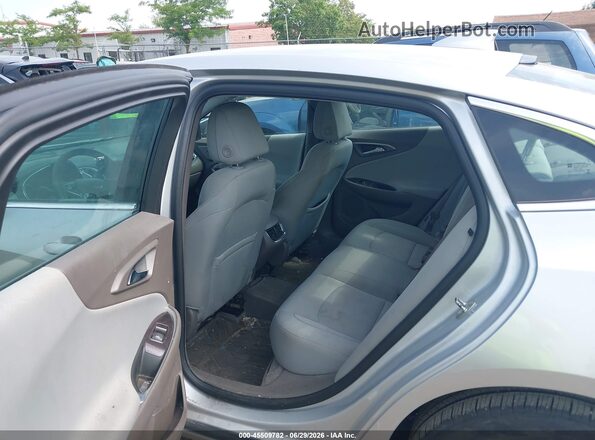 1G1ZD5ST4JF206848 2018 CHEVROLET MALIBU Silver Vista de la etiqueta del VIN