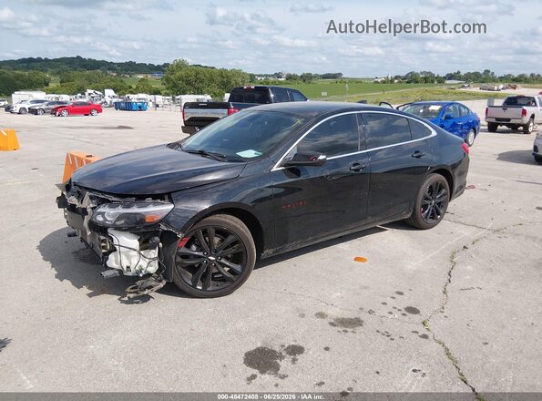1G1ZD5ST4JF239512 2018 CHEVROLET MALIBU Black Przód lewy