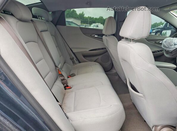 1G1ZD5ST4KF139363 2019 CHEVROLET MALIBU Gray Rear seats view