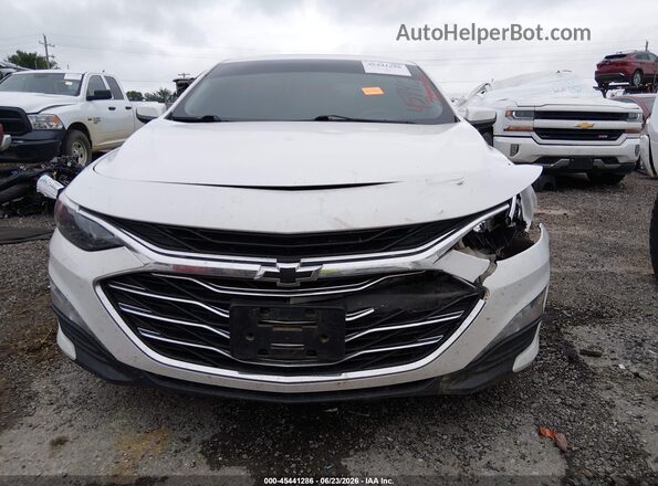 1G1ZD5ST4LF017135 2020 CHEVROLET MALIBU White Vista del cuadro de instrumentos