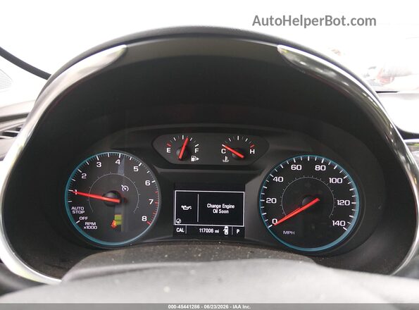 1G1ZD5ST4LF017135 2020 CHEVROLET MALIBU White Vista de los asientos traseros