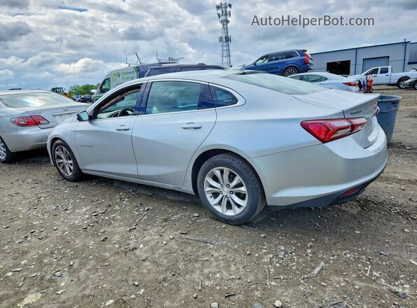 1G1ZD5ST4LF037725 2020 CHEVROLET MALIBU Silver Trasero izquierdo