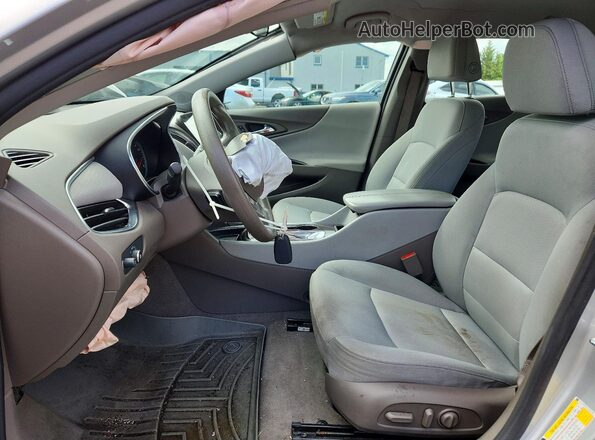 1G1ZD5ST4LF037725 2020 CHEVROLET MALIBU Silver Vista interior delantera
