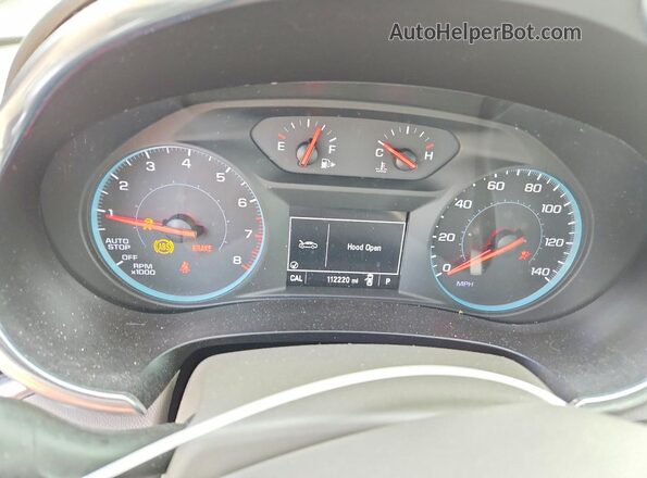 1G1ZD5ST4LF037725 2020 CHEVROLET MALIBU Silver Vista del cuadro de instrumentos