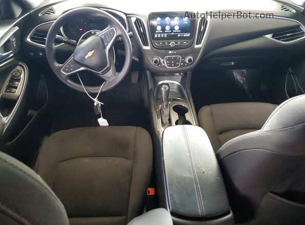 1G1ZD5ST4LF042973 2020 CHEVROLET MALIBU Silver Dashboard view