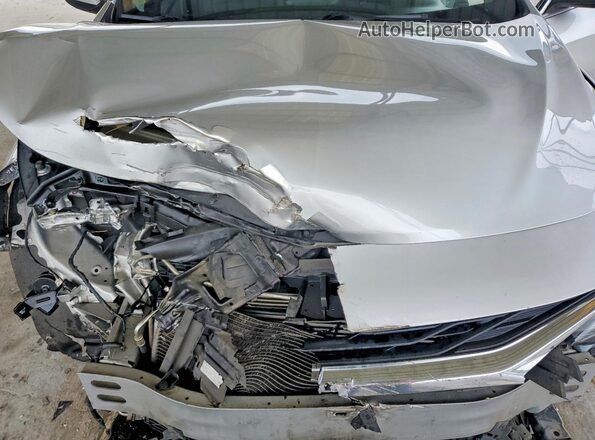 1G1ZD5ST4LF042973 2020 CHEVROLET MALIBU Silver Rear interior view