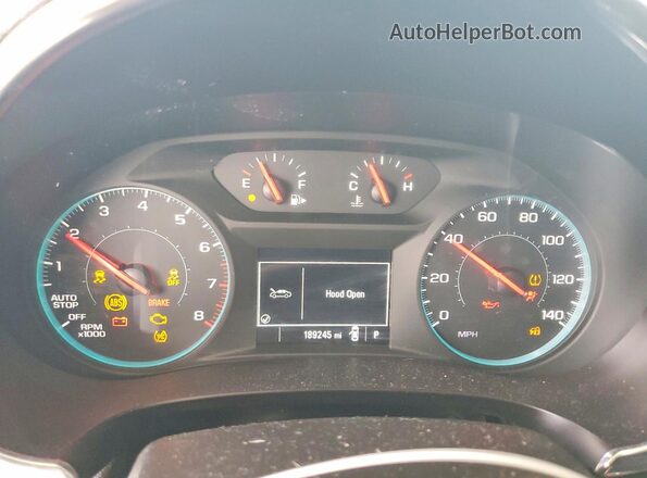 1G1ZD5ST4LF042973 2020 CHEVROLET MALIBU Silver Instrument cluster view