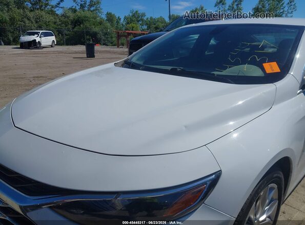 1G1ZD5ST4LF046960 2020 CHEVROLET MALIBU White Вид спереду