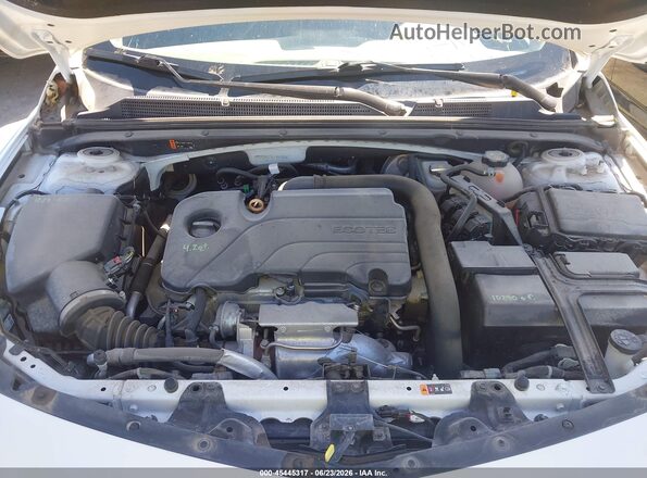 1G1ZD5ST4LF046960 2020 CHEVROLET MALIBU White Вид ззаду