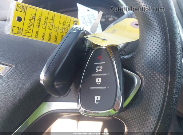 1G1ZD5ST4LF046960 2020 CHEVROLET MALIBU White Вид панелі приладів