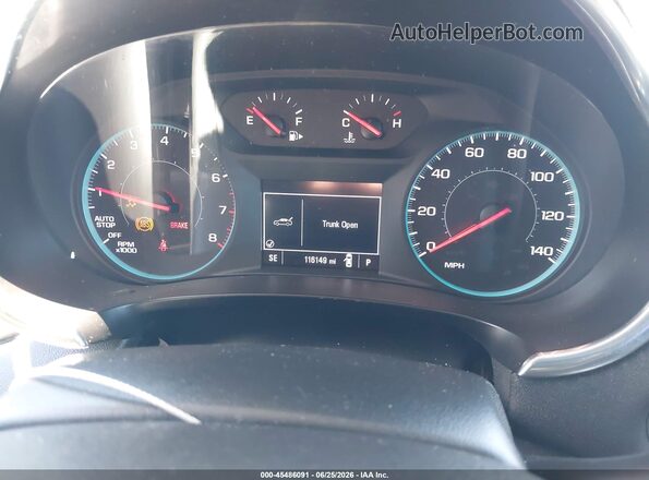 1G1ZD5ST4LF090246 2020 CHEVROLET MALIBU Gray უკანა სავარძლების ხედი
