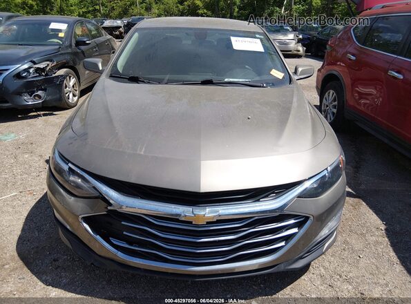 1G1ZD5ST4LF090330 2020 CHEVROLET MALIBU Tan ხელსაწყოთა პანელის ხედი