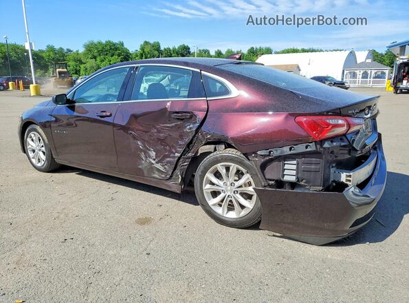 1G1ZD5ST4LF106977 2020 CHEVROLET MALIBU Maroon Rear left